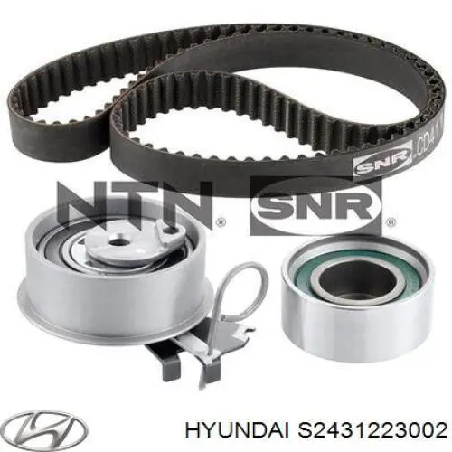 Ремень ГРМ S2431223002 Hyundai/Kia