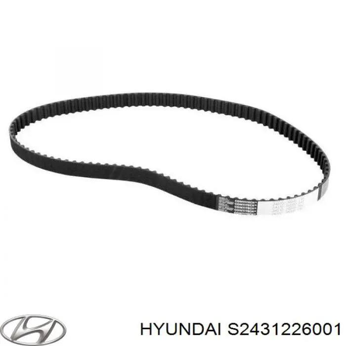 Зубчатый ремень Hyundai/Kia S2431226001 цена, от 15.31 USD