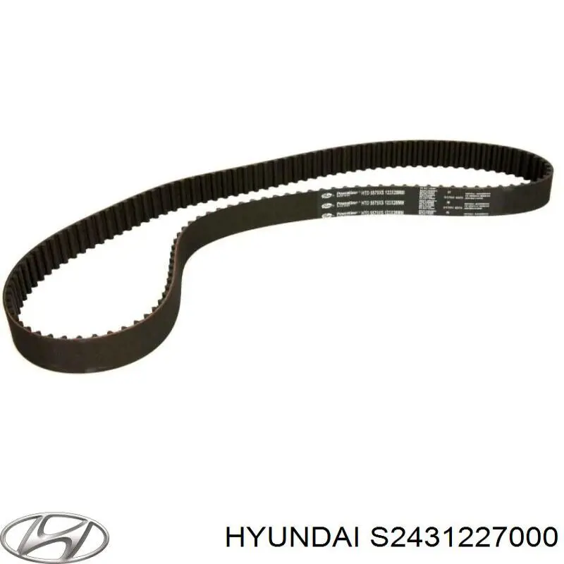 Ремень ГРМ S2431227000 Hyundai/Kia