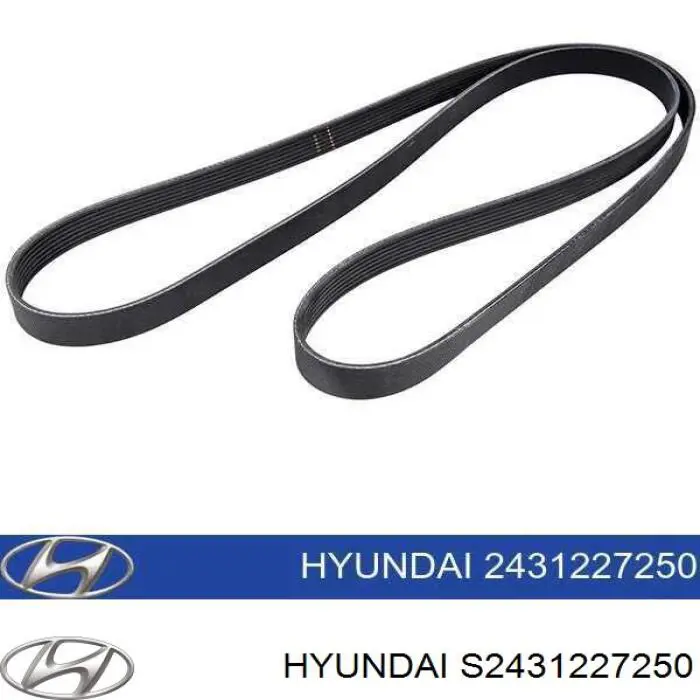 S2431227250 Hyundai/Kia ремень грм