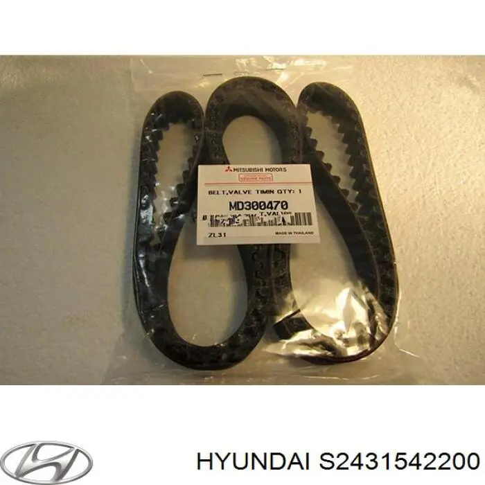 Купить S2431542200 Hyundai/Kia Ремень газораспределительного механизма