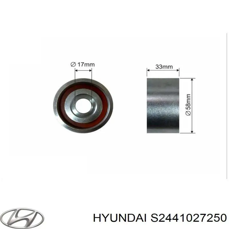S2441027250 Hyundai/Kia натяжитель ремня грм