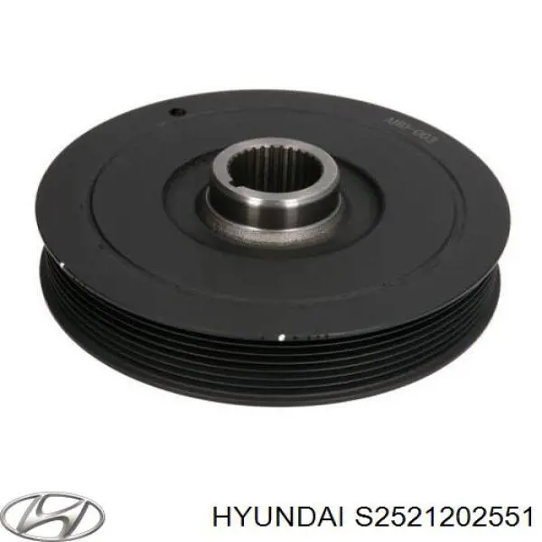 Ремень генератора S2521202551 Hyundai/Kia