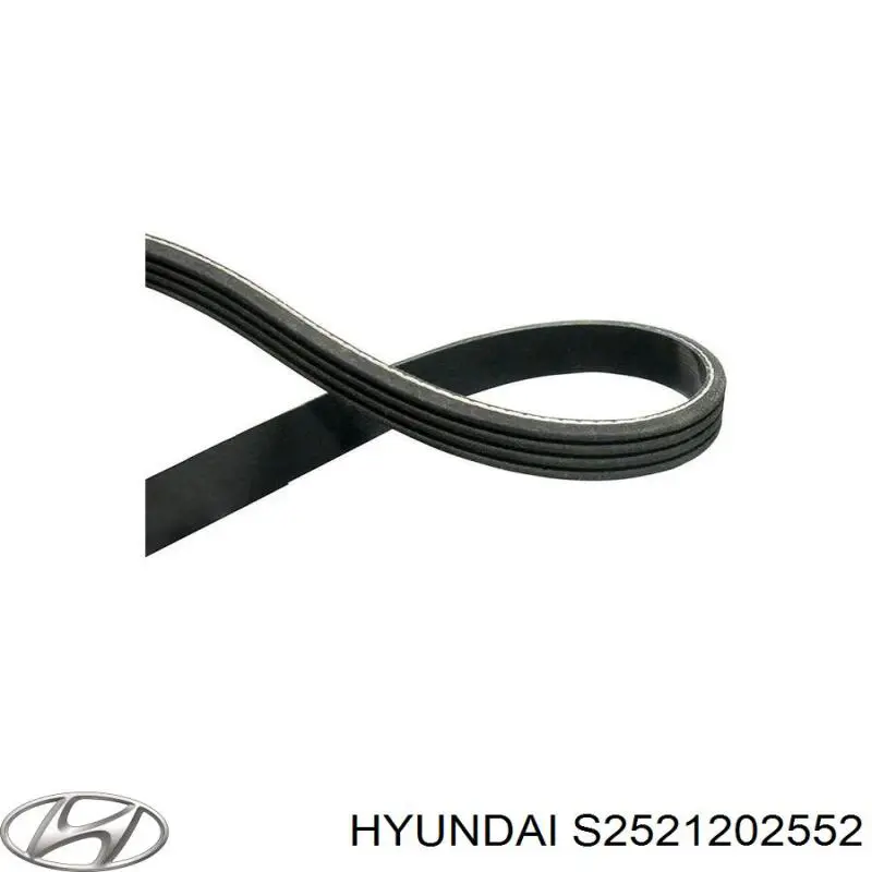 S2521202552 Hyundai/Kia ремень генератора