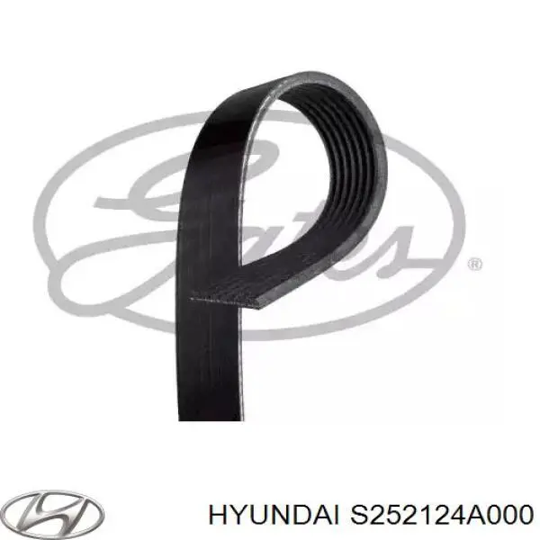 Ремень генератора S252124A000 Hyundai/Kia