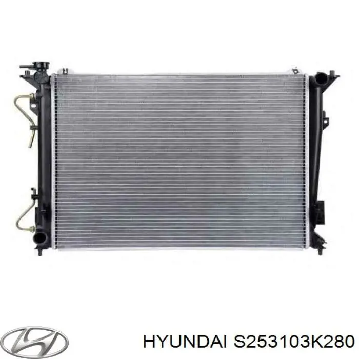 Купить S253103K280 Hyundai/Kia Радиатор водяной