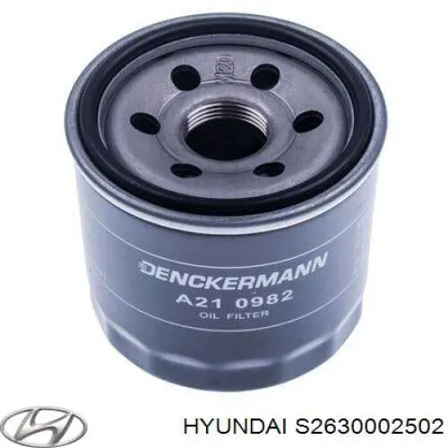 S2630002502 Hyundai/Kia масляный фильтр