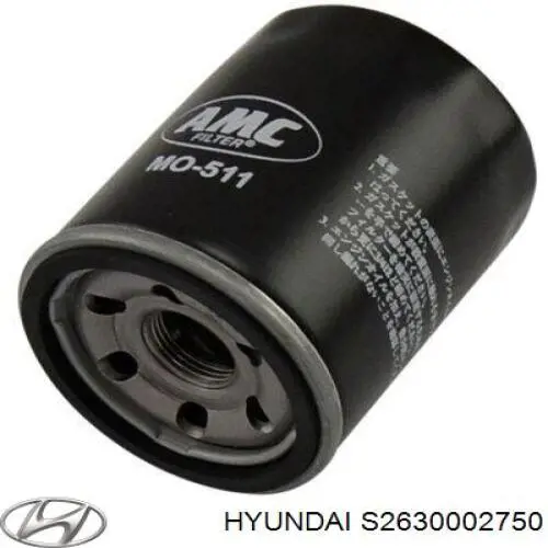 Купить S2630002750 Hyundai/Kia Фильтр центробежный очистки масла