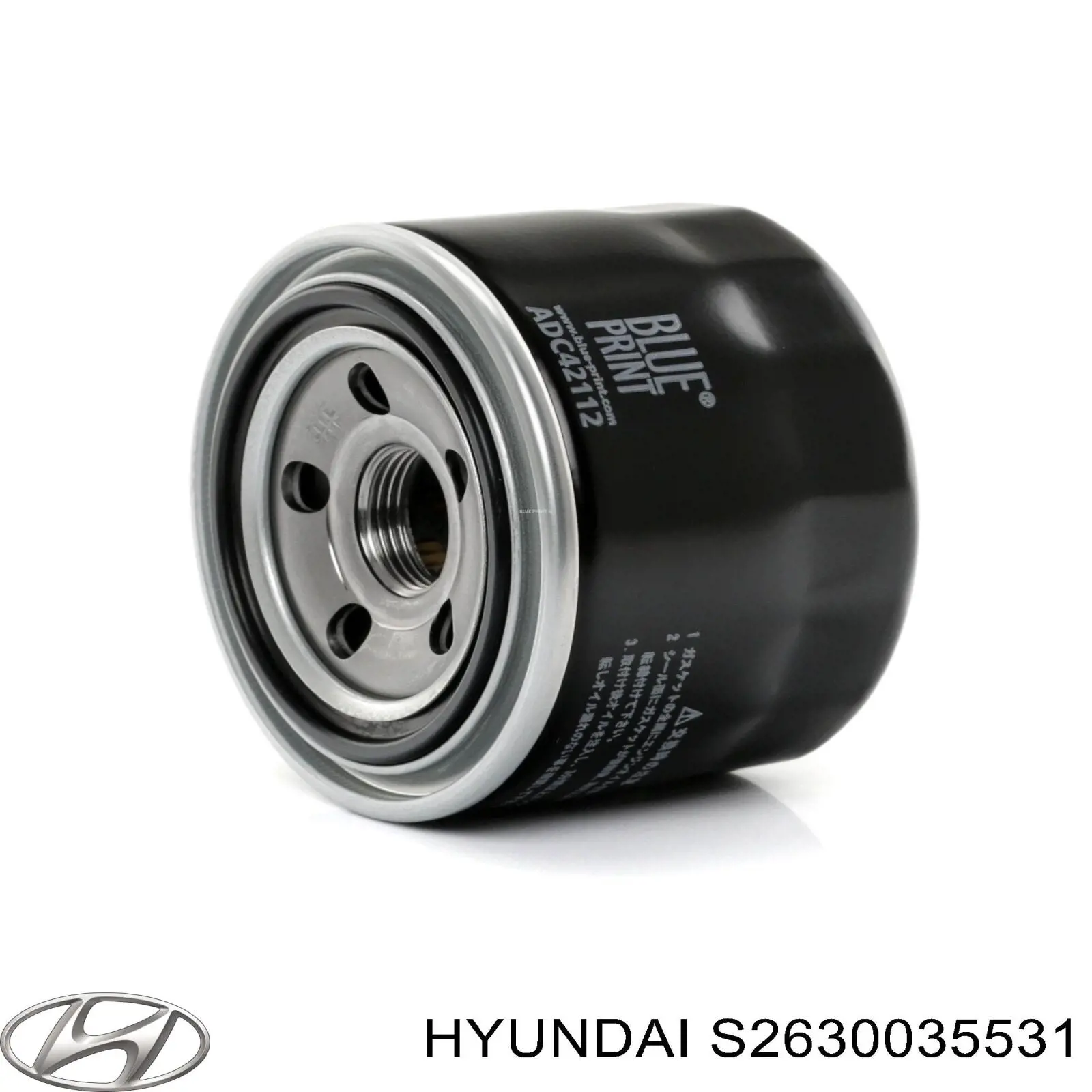 Filtro de aceite S2630035531 Hyundai/Kia