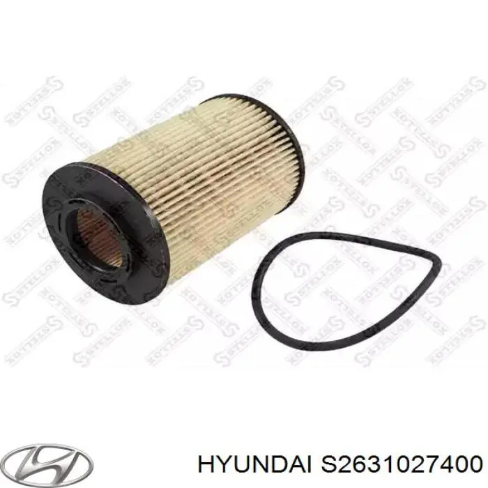 S2631027400 Hyundai/Kia caixa do filtro de óleo