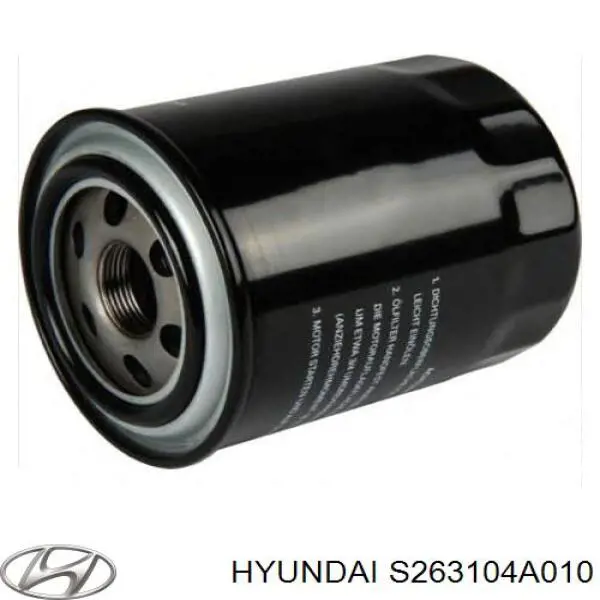 S263104A010 Hyundai/Kia масляный фильтр