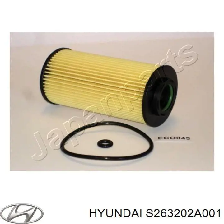 Масляный фильтр S263202A001 Hyundai/Kia