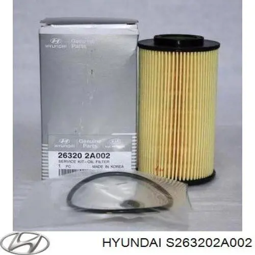 S263202A002 Hyundai/Kia масляный фильтр