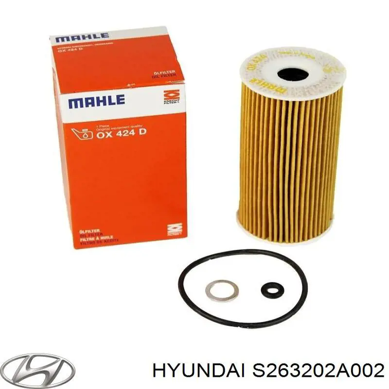 Compre S263202A002 Hyundai/Kia Filtro de óleo
