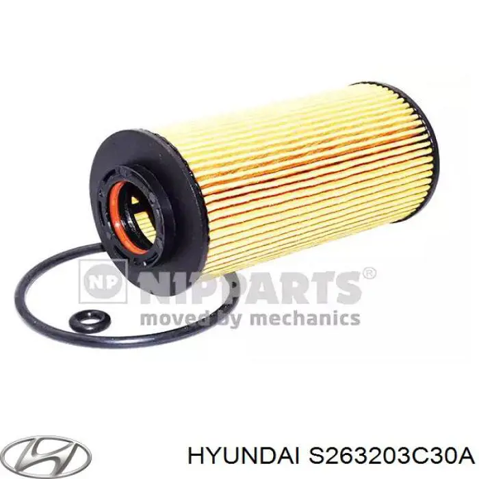 Filtro de aceite S263203C30A Hyundai/Kia