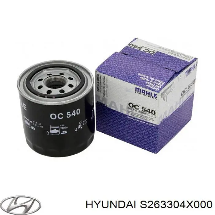S263304X000 Hyundai/Kia масляный фильтр