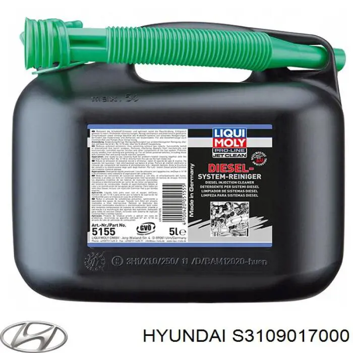 Топливный фильтр S3109017000 Hyundai/Kia