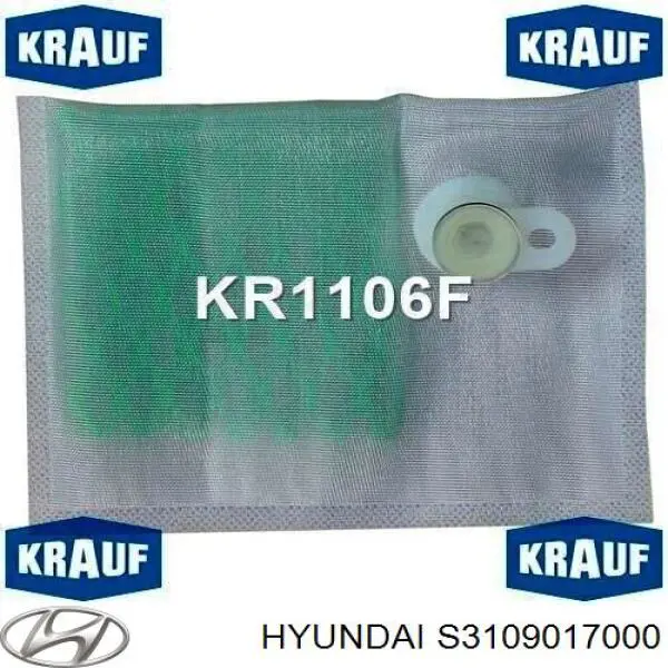 Фильтр тонкой очистки топлива Hyundai/Kia S3109017000 цена, от 10.94 USD