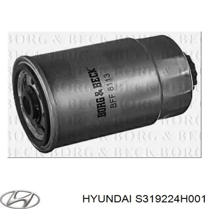 Фильтр тонкой очистки топлива Hyundai/Kia S319224H001 цена, от 25.39 USD