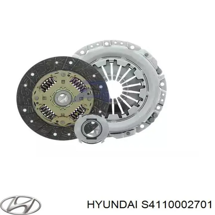 Диск сцепления S4110002701 Hyundai/Kia