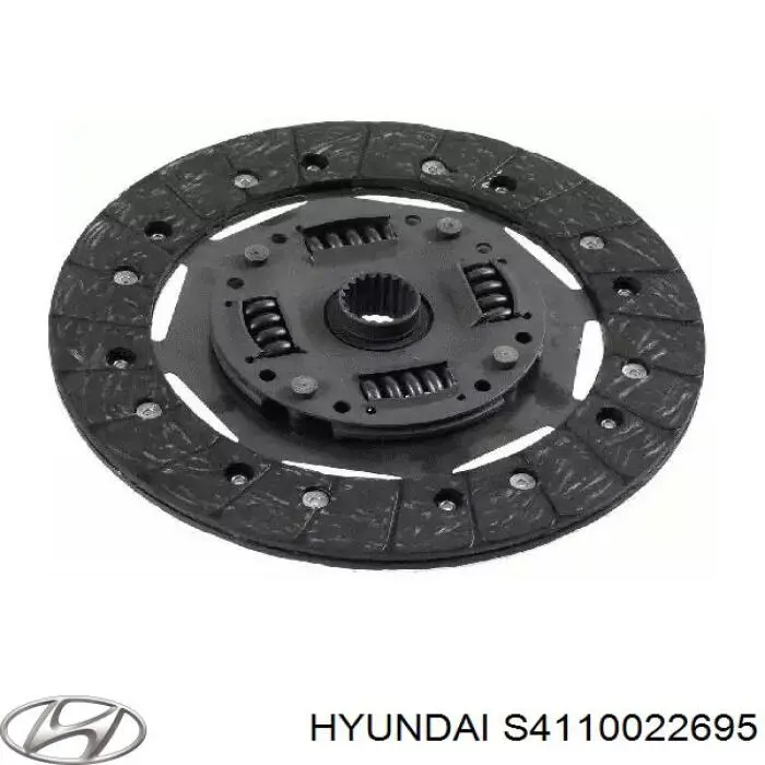 Диск сцепления S4110022695 Hyundai/Kia