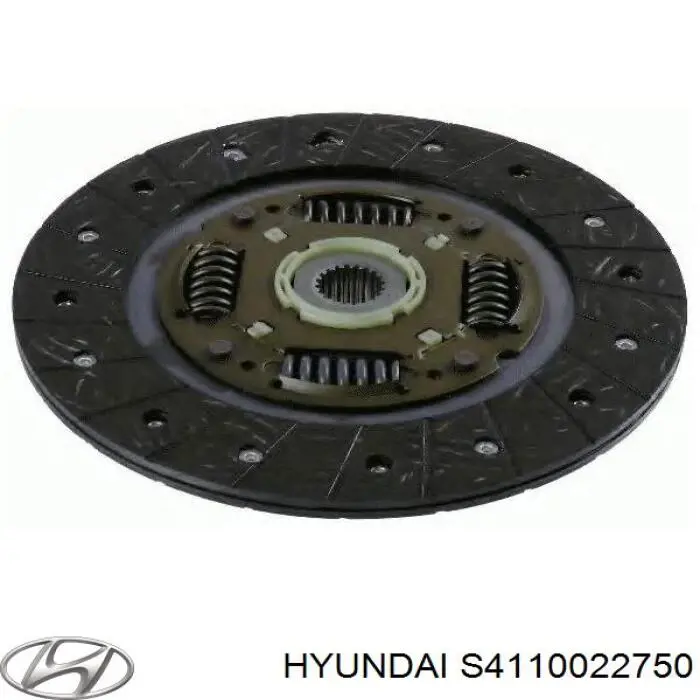 Диск сцепления S4110022750 Hyundai/Kia