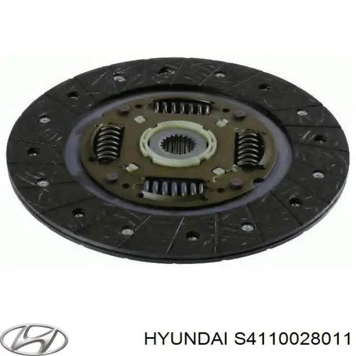 S4110028011 Hyundai/Kia диск сцепления