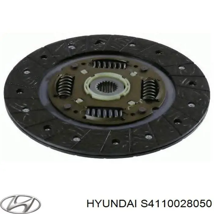 Диск сцепления S4110028050 Hyundai/Kia