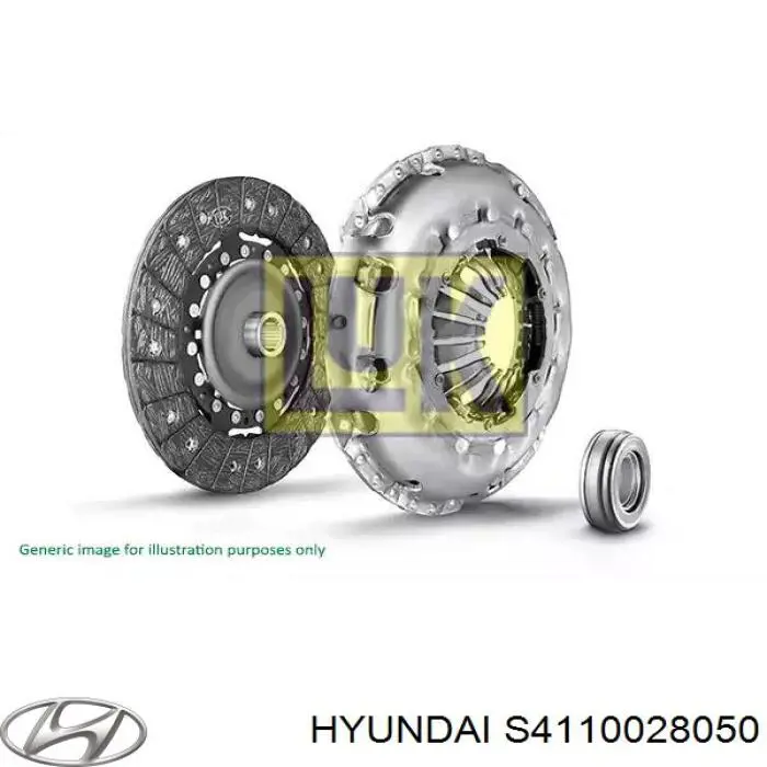 Диск сцепления Hyundai/Kia S4110028050 цена, от 39.54 USD