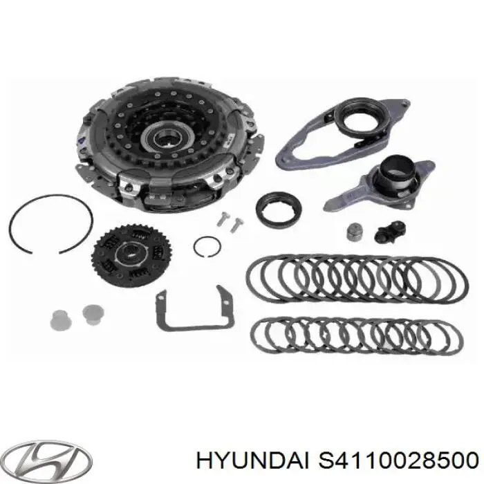 Диск сцепления S4110028500 Hyundai/Kia