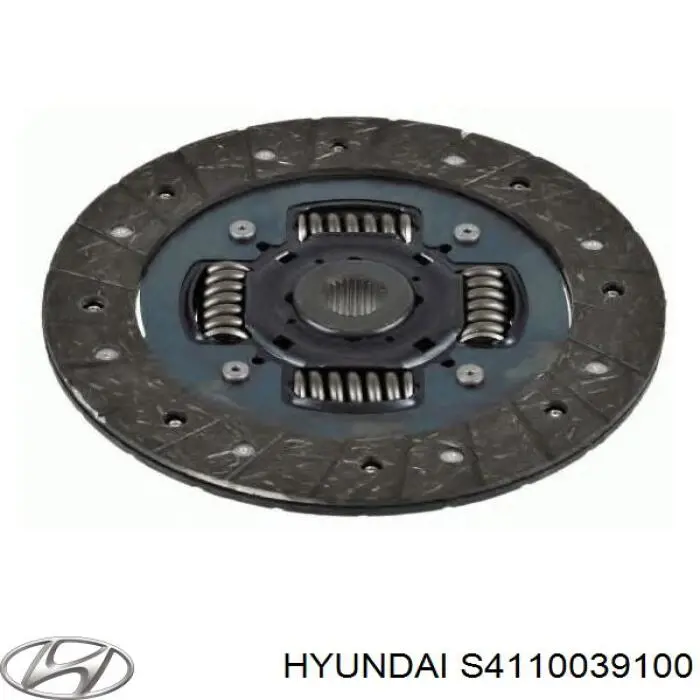 Диск сцепления S4110039100 Hyundai/Kia