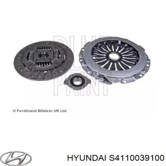 Диск сцепления Hyundai/Kia S4110039100 цена, от 72.85 USD