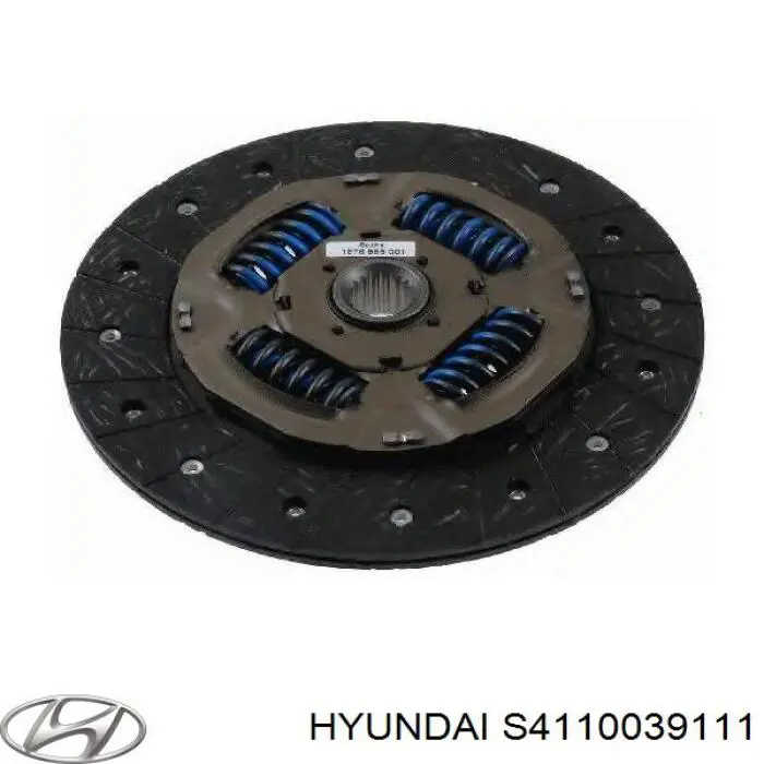 S4110039111 Hyundai/Kia диск сцепления