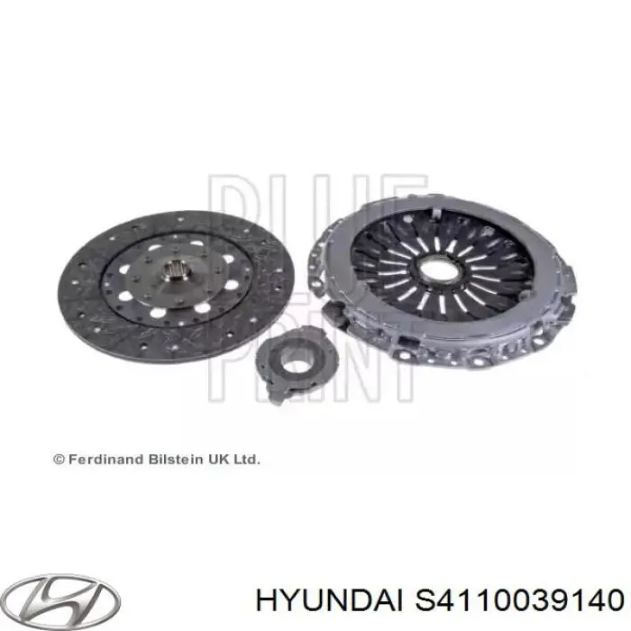 S4110039140 Hyundai/Kia диск сцепления