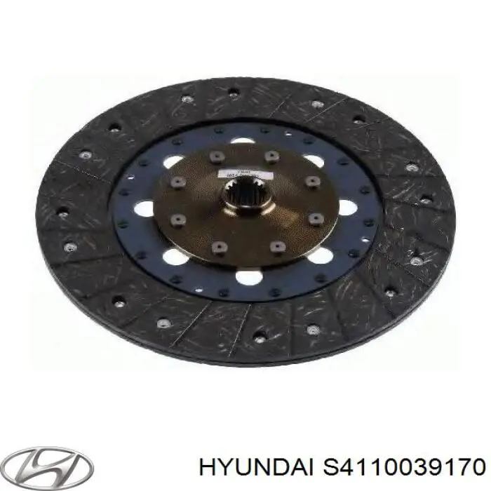 Диск сцепления S4110039170 Hyundai/Kia