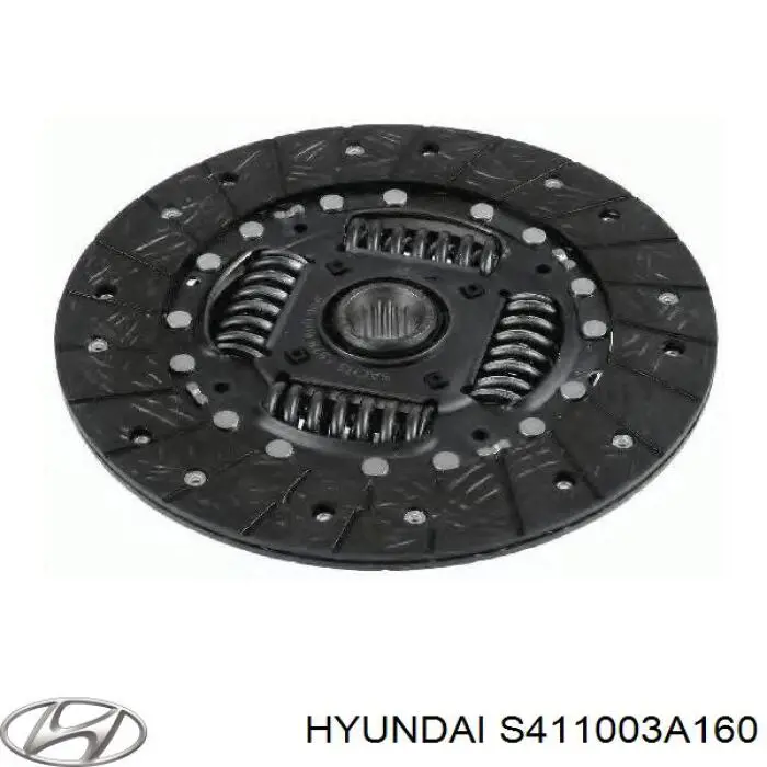 Диск сцепления S411003A160 Hyundai/Kia