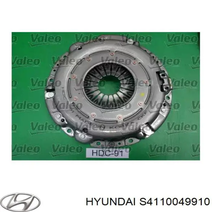 Комплект сцепления (3 части) Hyundai/Kia S4110049910 цена, от 171.56 USD