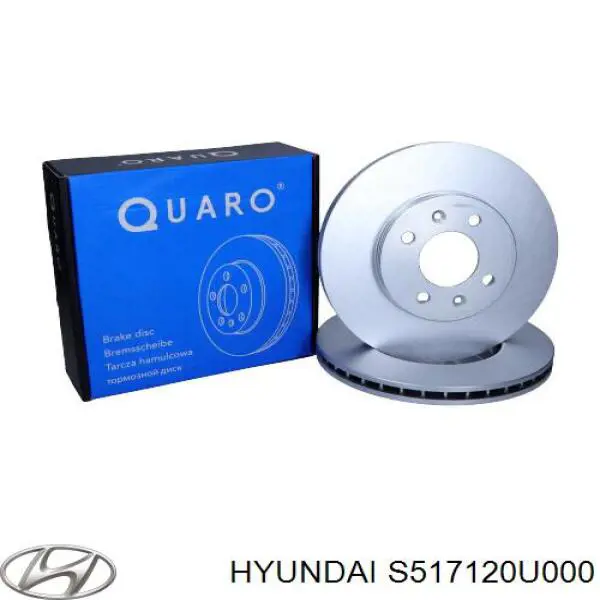 Купить S517120U000 Hyundai/Kia Ротор тормозной