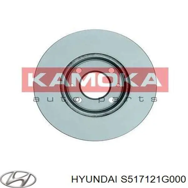 Тормоз дисковый передний Hyundai/Kia S517121G000 цена, от 30.73 USD
