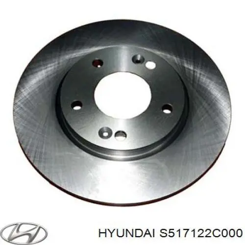 Тормоз дисковый передний Hyundai/Kia S517122C000 цена, от 37.68 USD