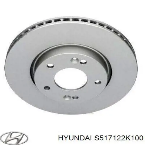 Тормоз дисковый передний Hyundai/Kia S517122K100 цена, от 39.60 USD