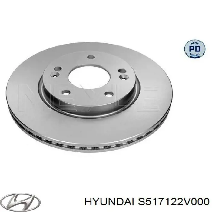 Купить S517122V000 Hyundai/Kia Ротор тормозной