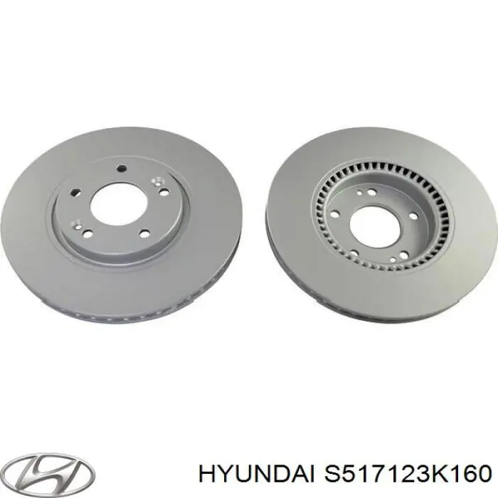 Тормоз дисковый передний Hyundai/Kia S517123K160 цена, от 50.99 USD