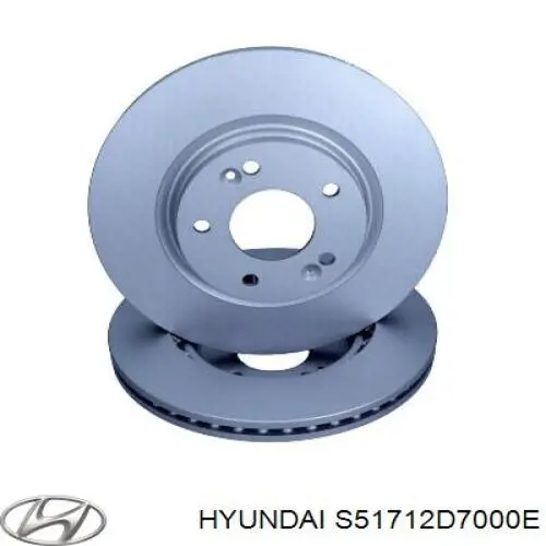 Тормоз дисковый передний Hyundai/Kia S51712D7000E цена, от 41.86 USD