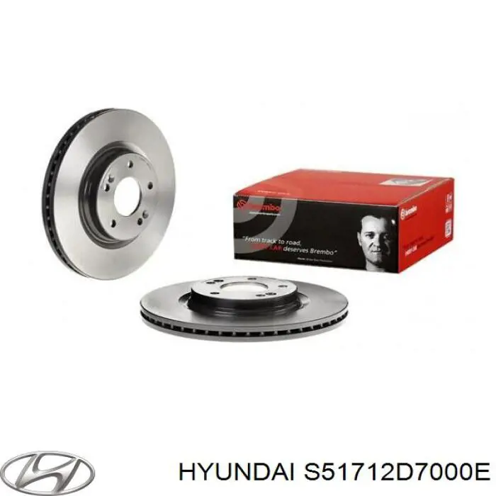 Купить S51712D7000E Hyundai/Kia Ротор тормозной