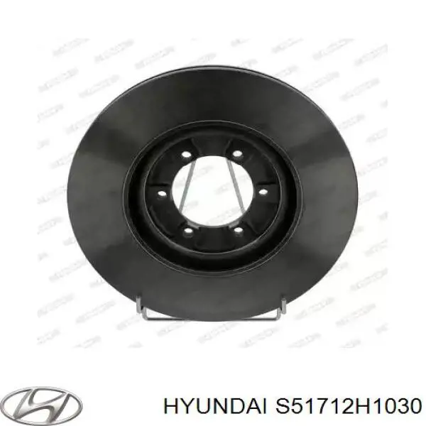 Тормоз дисковый передний Hyundai/Kia S51712H1030 цена, от 59.38 USD