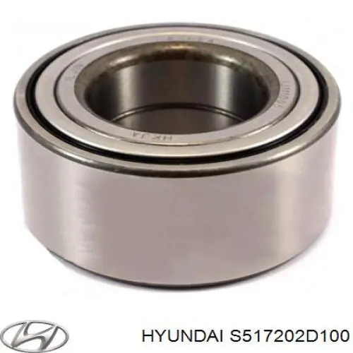 Комплект подшипника ступицы колеса Hyundai/Kia S517202D100 цена, от 22.66 USD