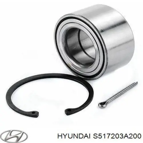 Купить S517203A200 Hyundai/Kia Подшипник передней ступицы