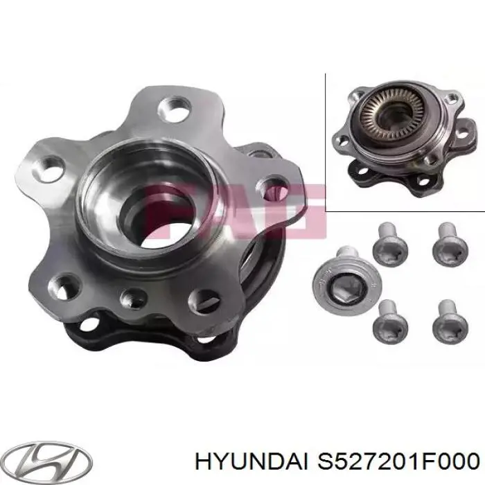 Подшипник задней ступицы S527201F000 Hyundai/Kia