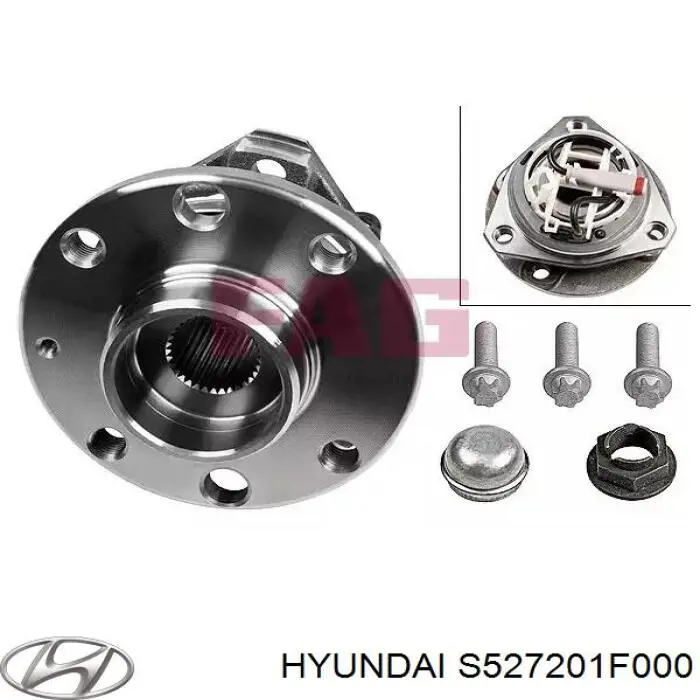 S527201F000 Hyundai/Kia Подшипник ступицы задней